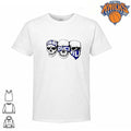 Irriducibili Three Skulls Blue Bandana Mask Graphic Ultra Football Fan Style Shirt Unisex