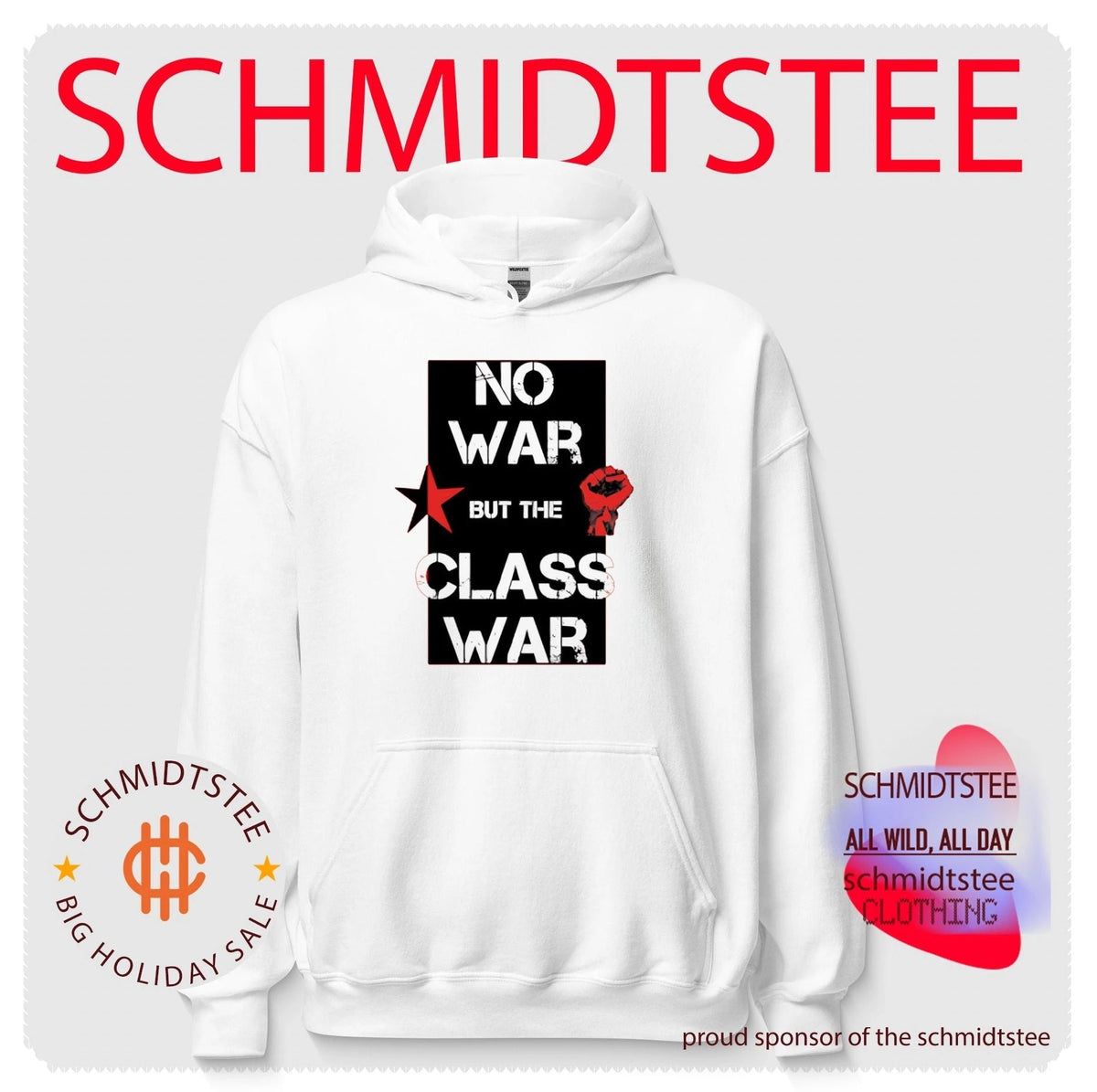 No War but the Class War socialism anti-war shirt Unisex