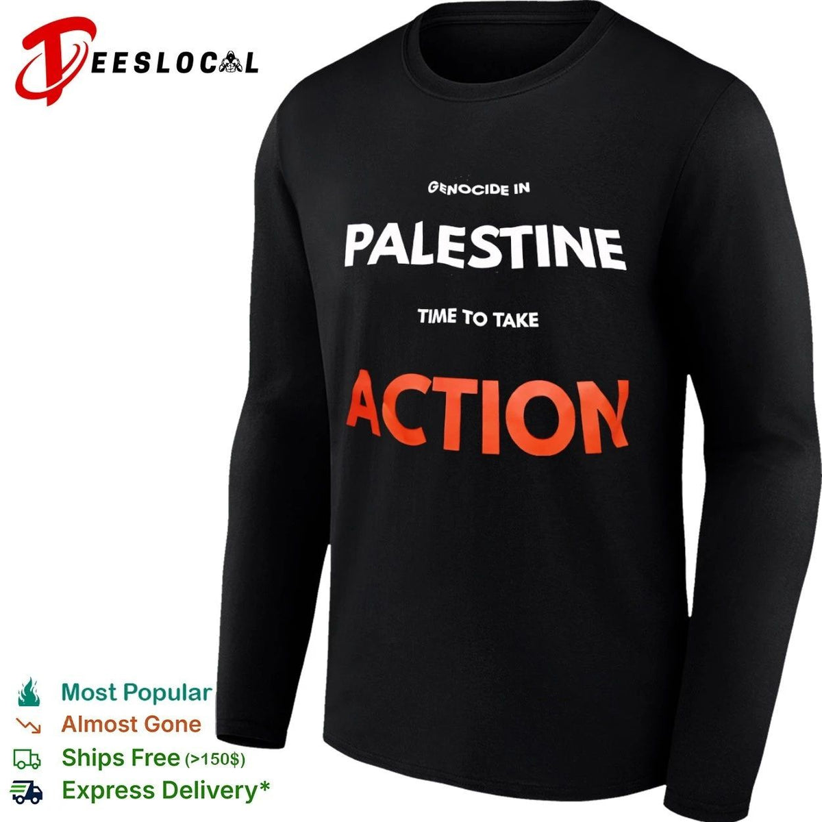 Genocide in Palestine Time to Take Action Unisex