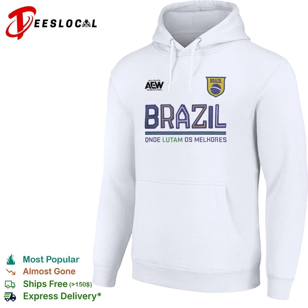 AEW Wrestling Brazil Onde Lutam Os Melhores Unisex