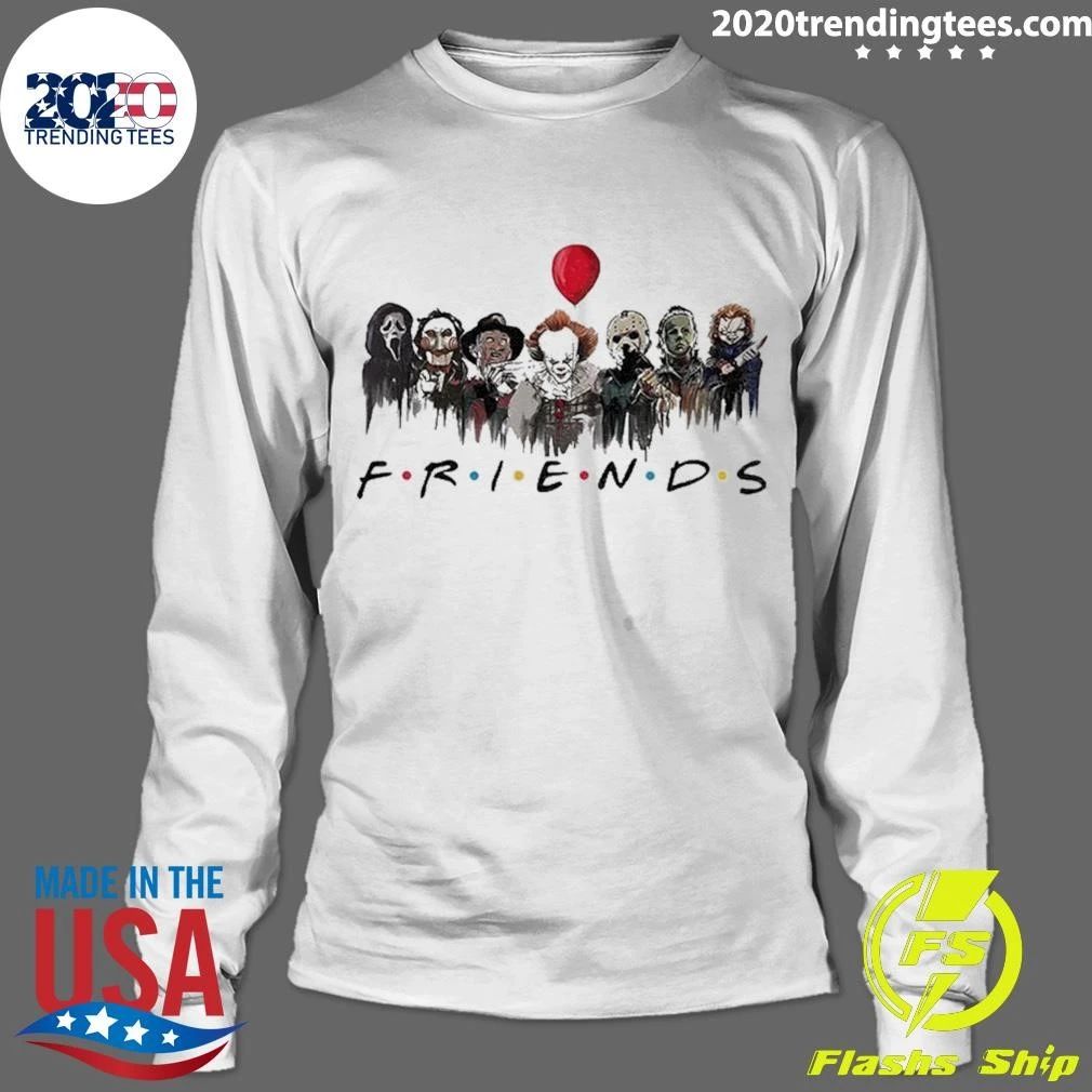 Horror Characters Friends Halloween 2026 Shirt