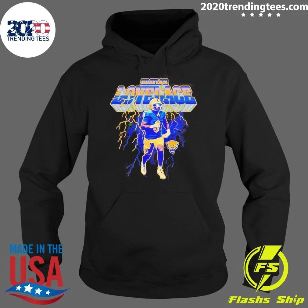 Braylan Lovelace Pittsburgh Panthers Ncaa Football Lightning Shirt