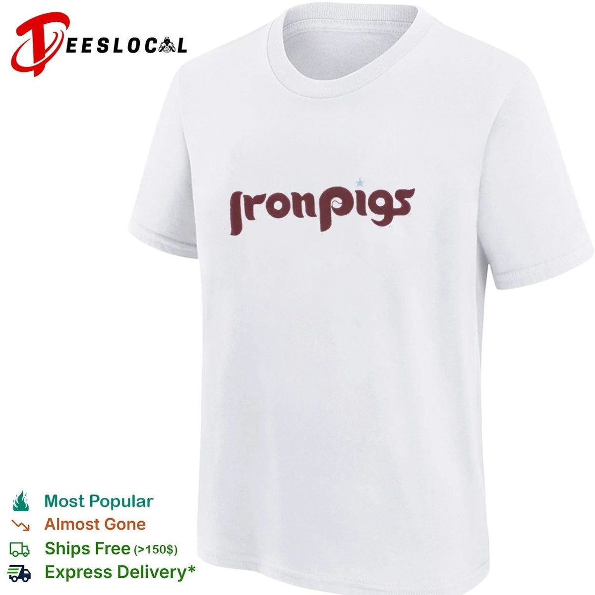 IronPigs Lehigh Valley IronPigs Minor League Baseball Unisex