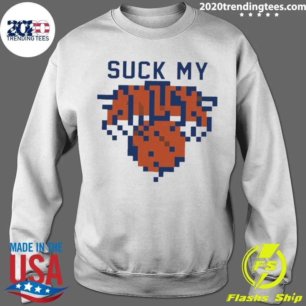Suck My New York Knick Pixel Shirt