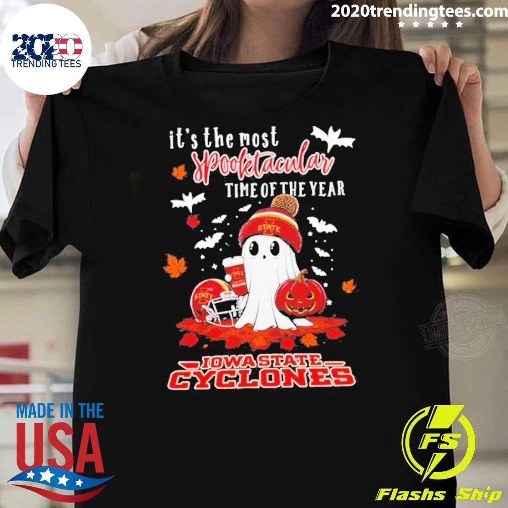 Ghost Halloween 2026 Iowa State Cyclones It’s The Most Spooktacular Time Of The Year Shirt