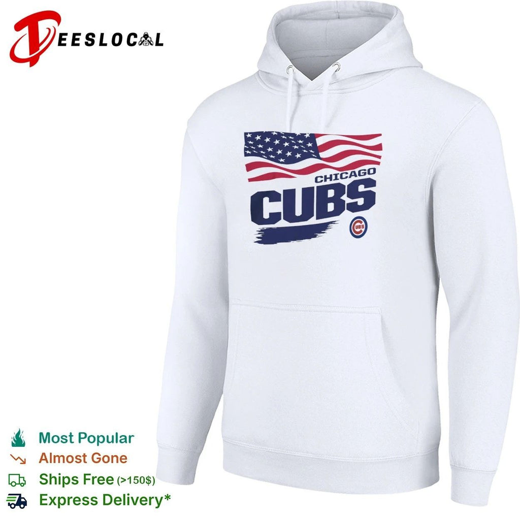 Chicago Cubs Waving Flag Chicago Cubs Starter Unisex