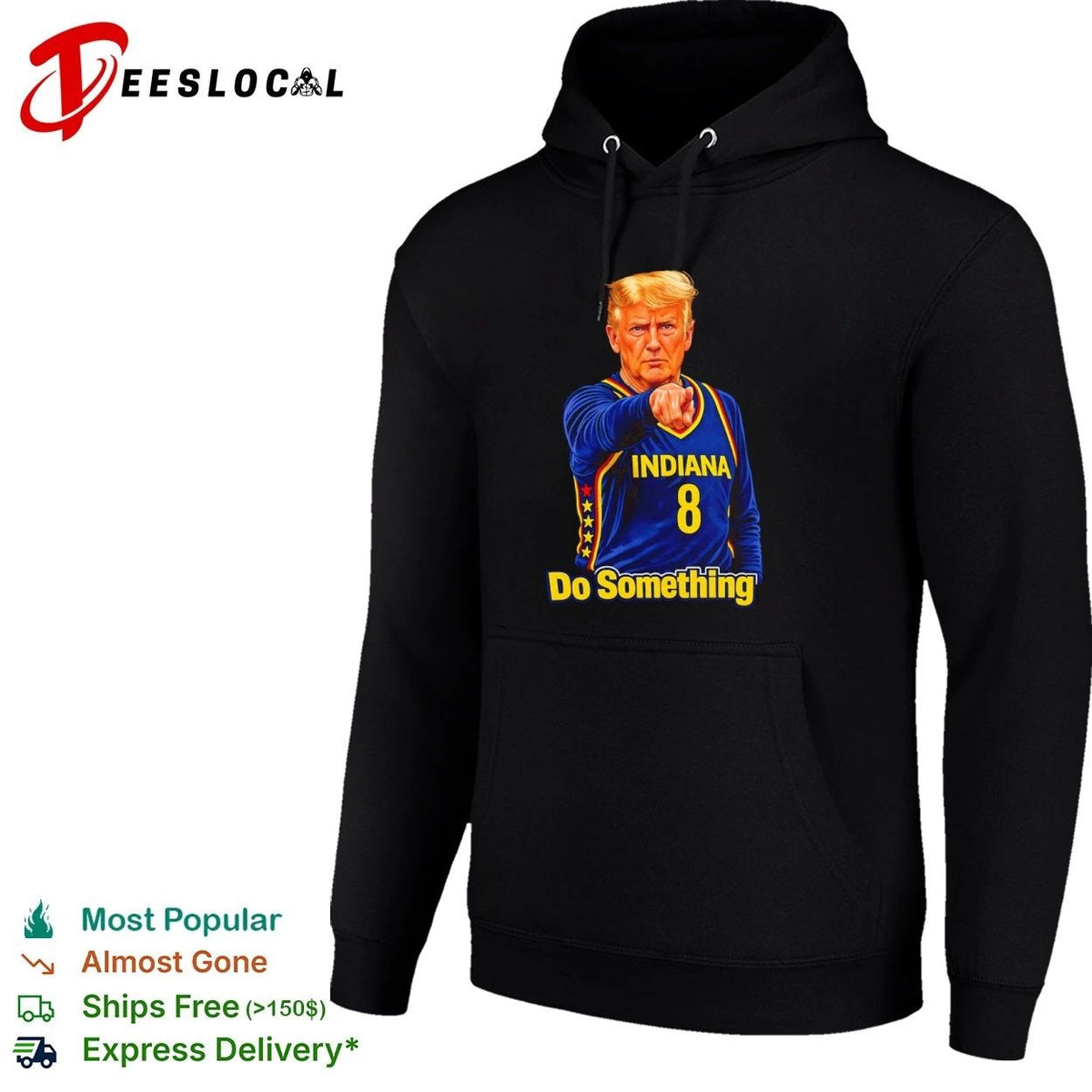 Trump Indiana 8 Do Something Political Meme Unisex