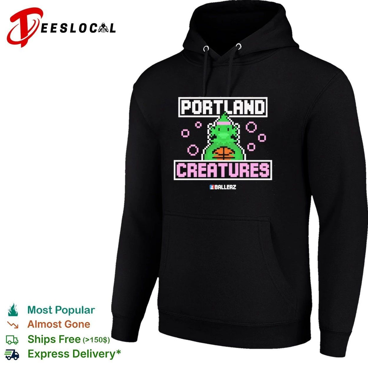 Portland Creatures Ballerz basketball Unisex