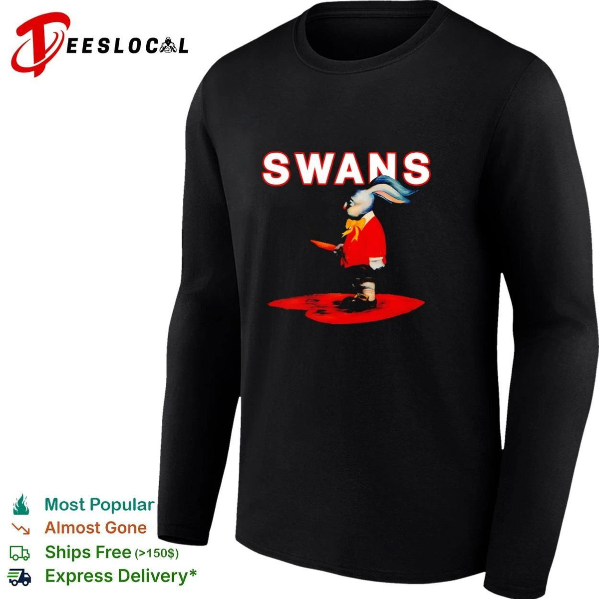 Swans Rabbit with Carrot Michael Gira Unisex