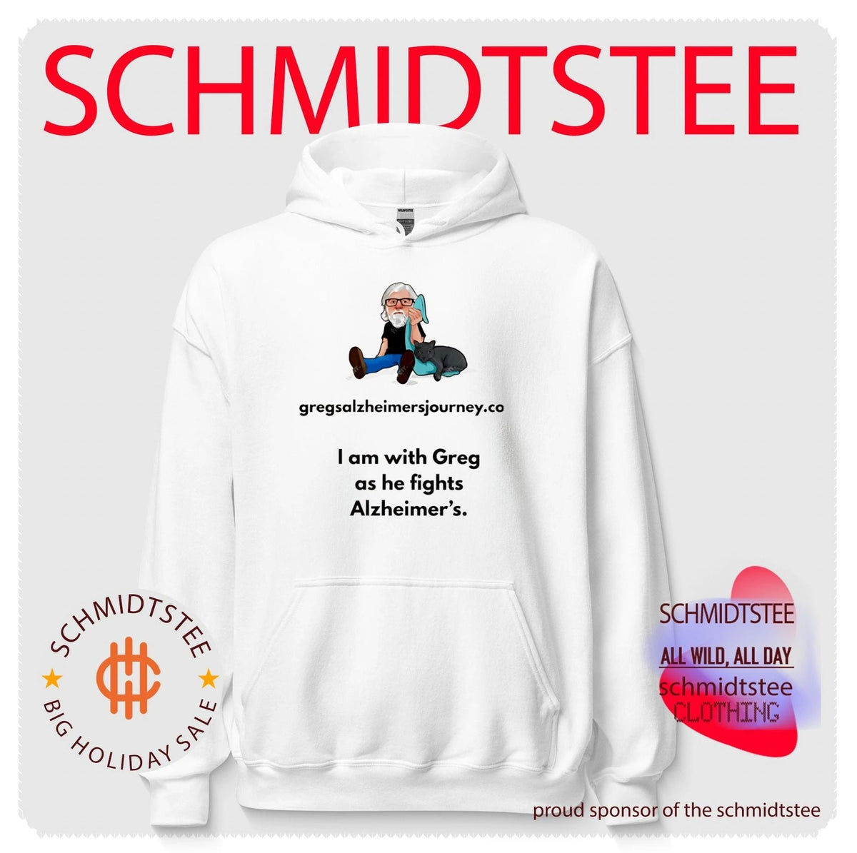 I Am With Greg As He Fights Alzheimer’s shirt Unisex