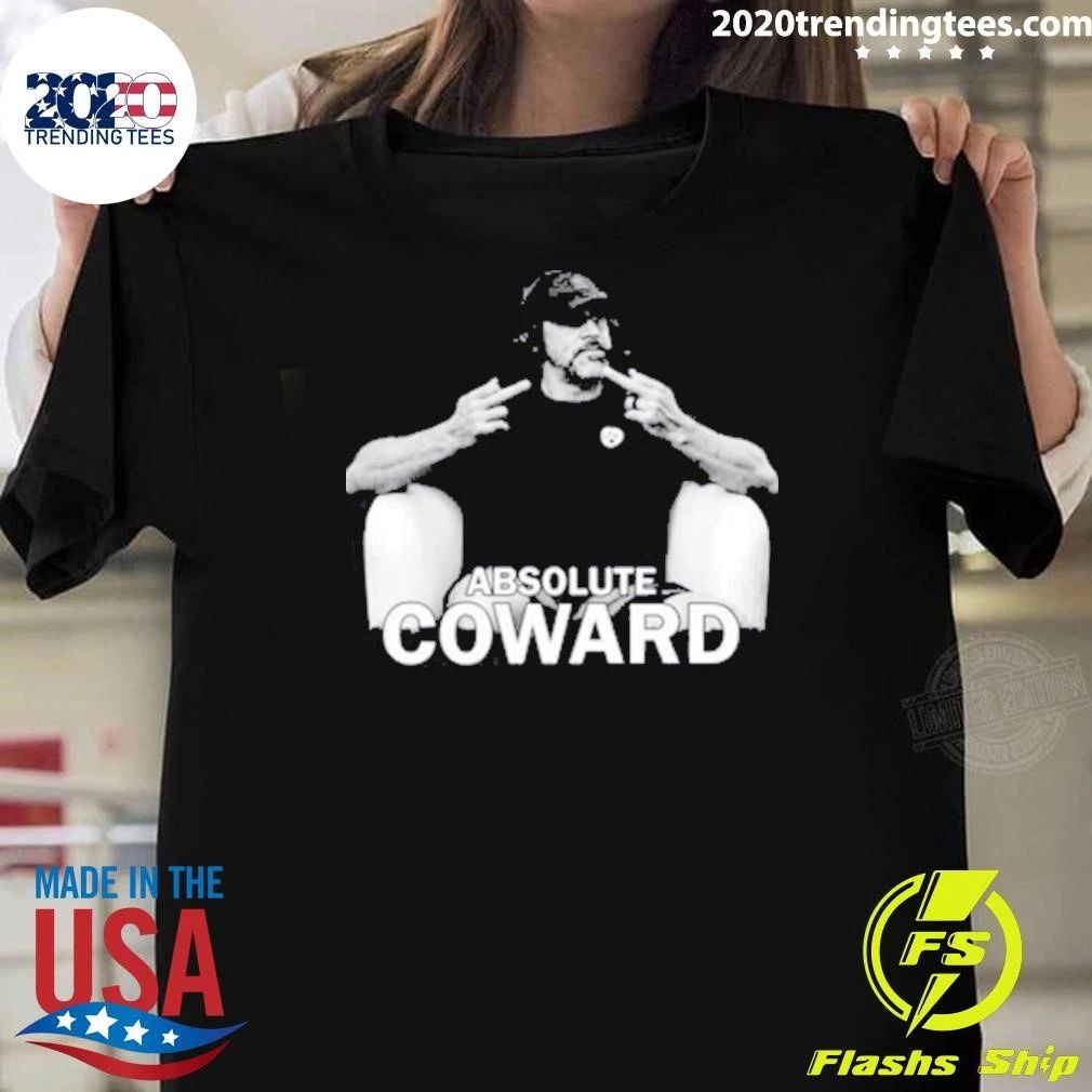 Aaron Rodgers Fuck Absolute Coward Shirt
