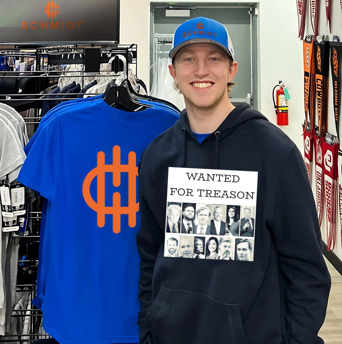 Wanted for treason Donald Trump JD Vance Tulsi Gabbard Jared Kushner shirt Unisex