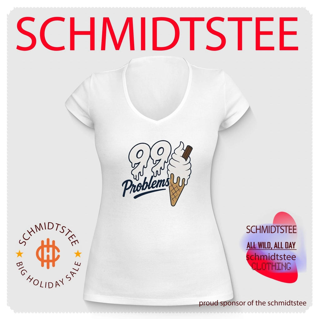 99 Problems Ice Cream Funny Food Pun Soft Serve shirt Unisex