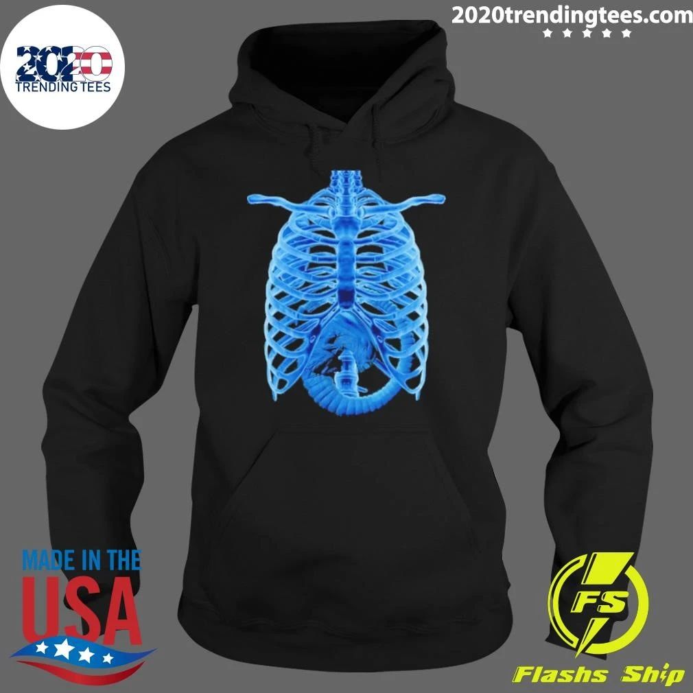 Alien Chestburster Black Shirt