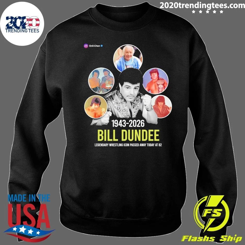 Bill Dundee 1943-2026 Legendary Wrestling Icon Passed Away At 82 Shirt