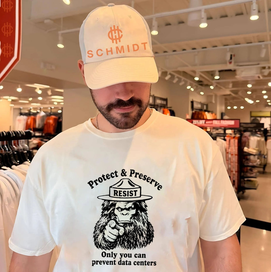 Resist Squatchy protect and preserve only you can prevent data centers shirt Unisex