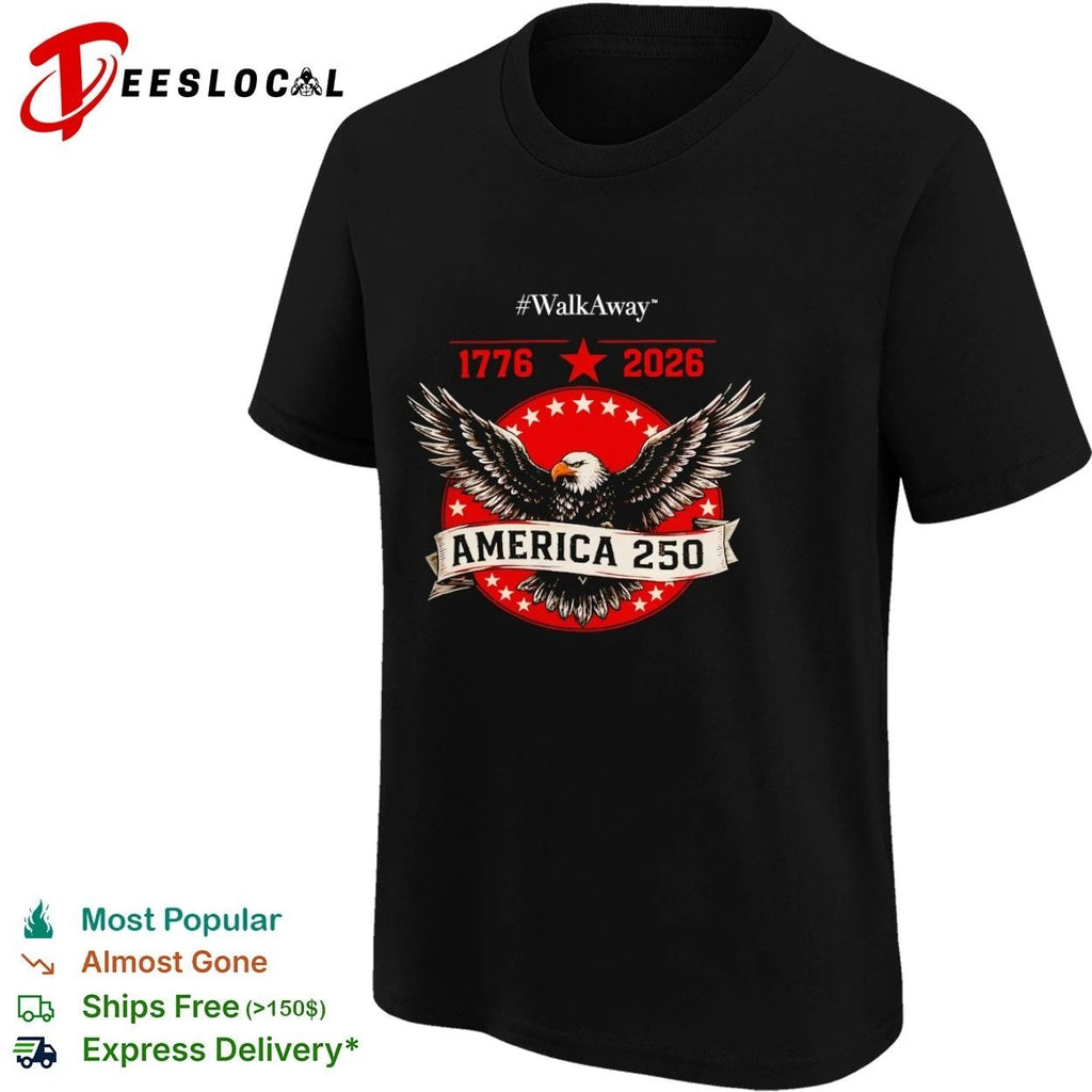 WalkAway America 250 1776 2026 Patriotic Eagle Unisex