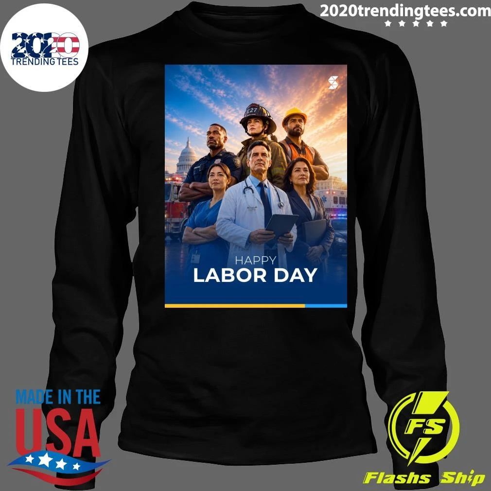 Wishing Everyone A Safe And Relaxing Weekend Happy Labor Day 2026 Shirt