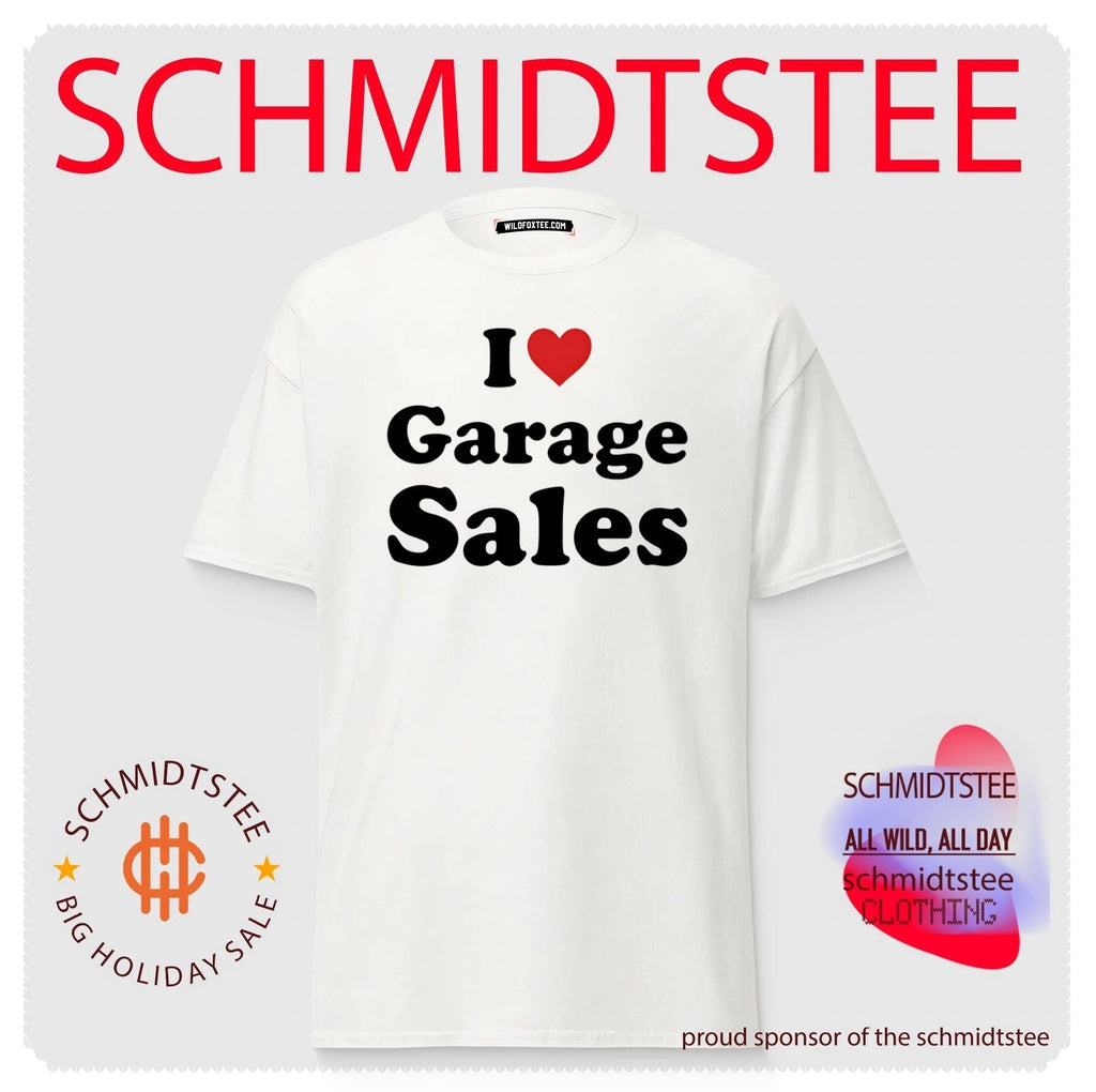 I Love Garage Sales thrifting bargain hunting shirt Unisex