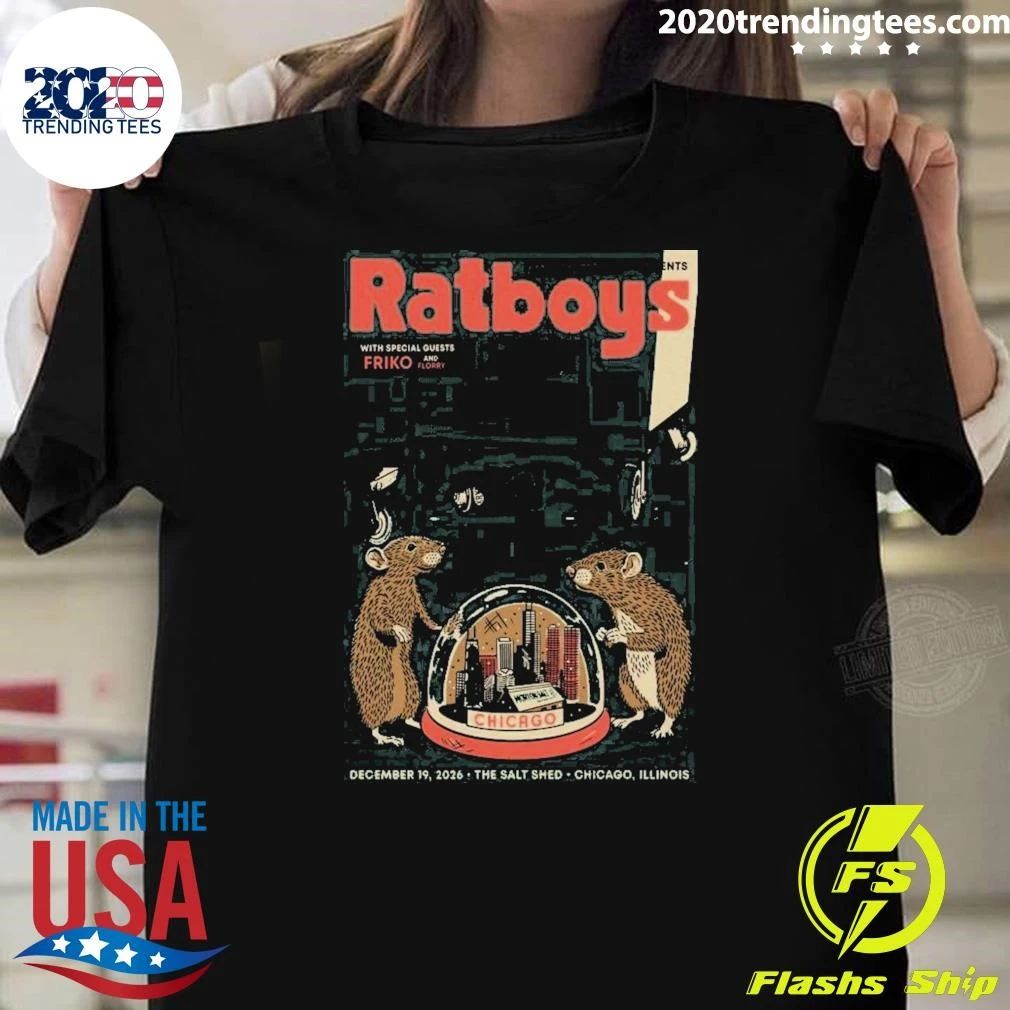 Ratboys In Chicago Il On Dec 19 2026 Tour Poster Shirt