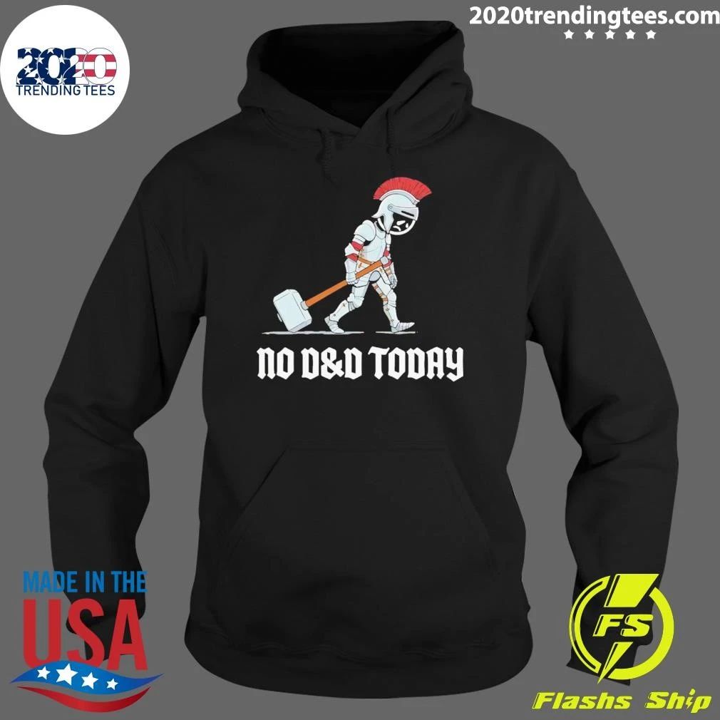 No D&d Today Paladin Cartoon Shirt