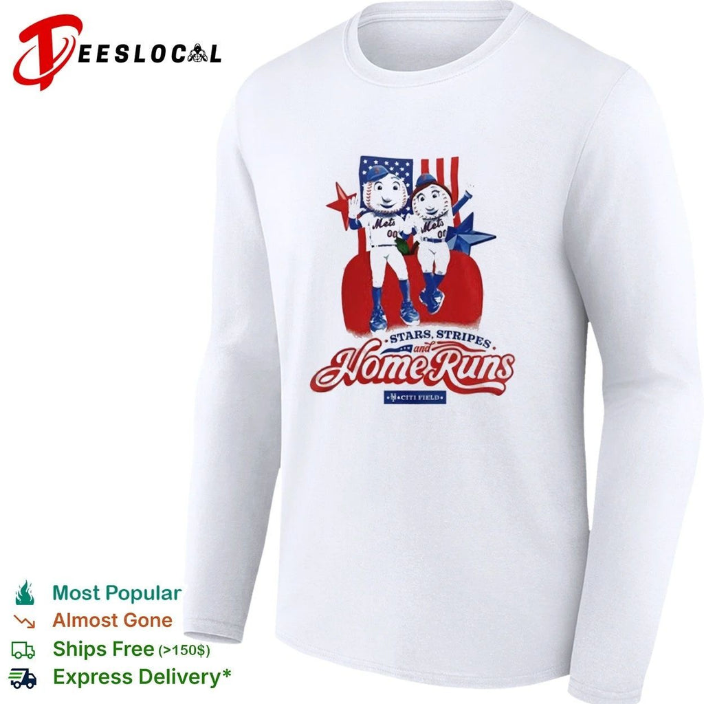 Stars Stripes and Home Runs NY Mets USA 250th Anniversary Unisex