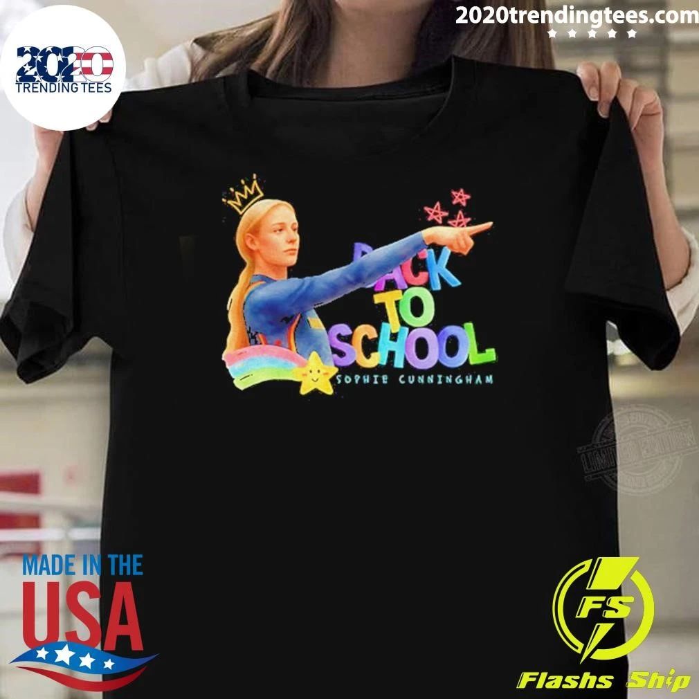 Sophie Cunningham Indiana Fever Pointing Back To School Basketball Wnba 2026 Shirt