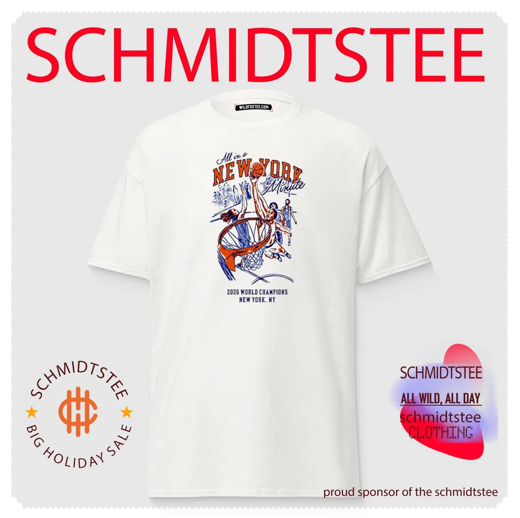 All In A NY Knicks Minute 2026 World Champions Shirt Unisex