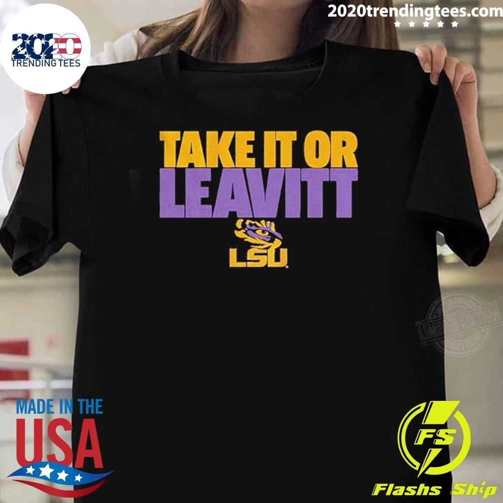 Football Sam Leavitt Take It Or Leavitt Shirt