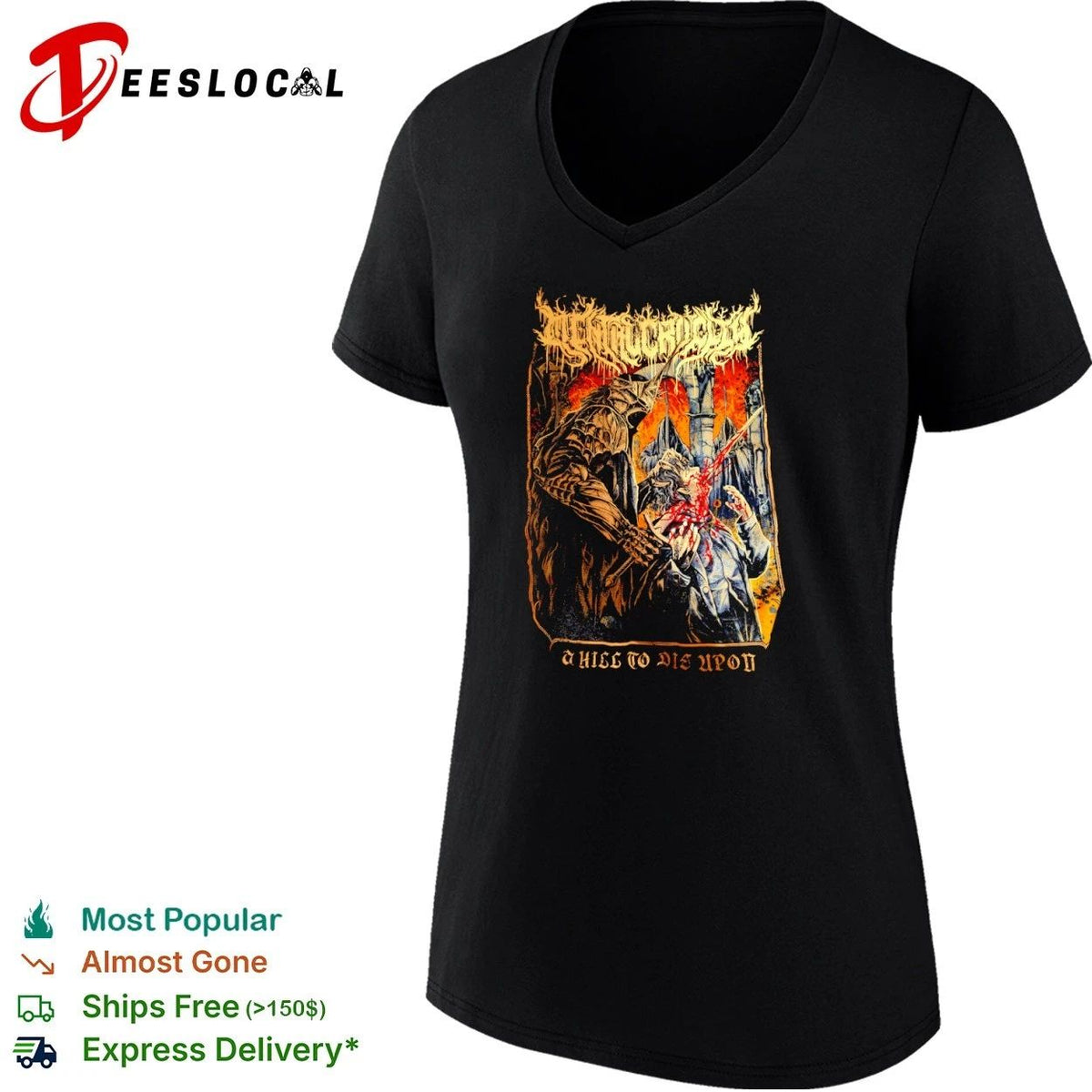 Mental Cruelty A Hill to Die Upon Deathcore Unisex
