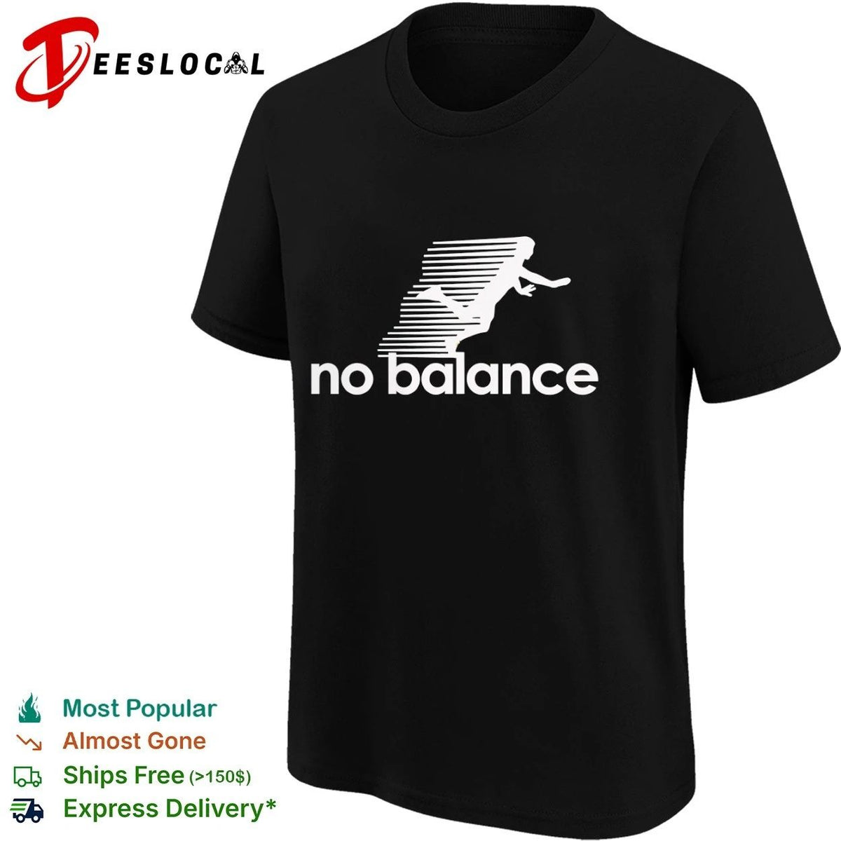 No Balance funny parody running sports Unisex