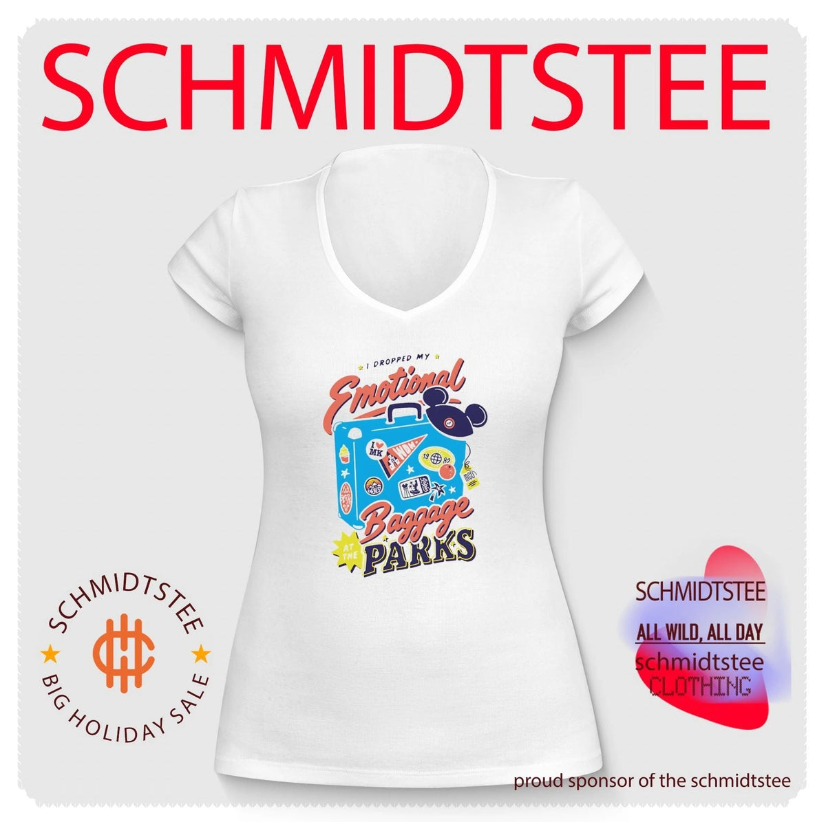 I Dropped My Emotional Baggage at the Parks shirt Unisex