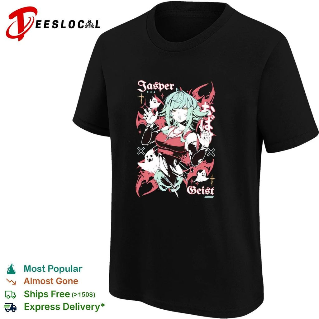 Jasper Geist Anime Girl Ghost goth manga Unisex