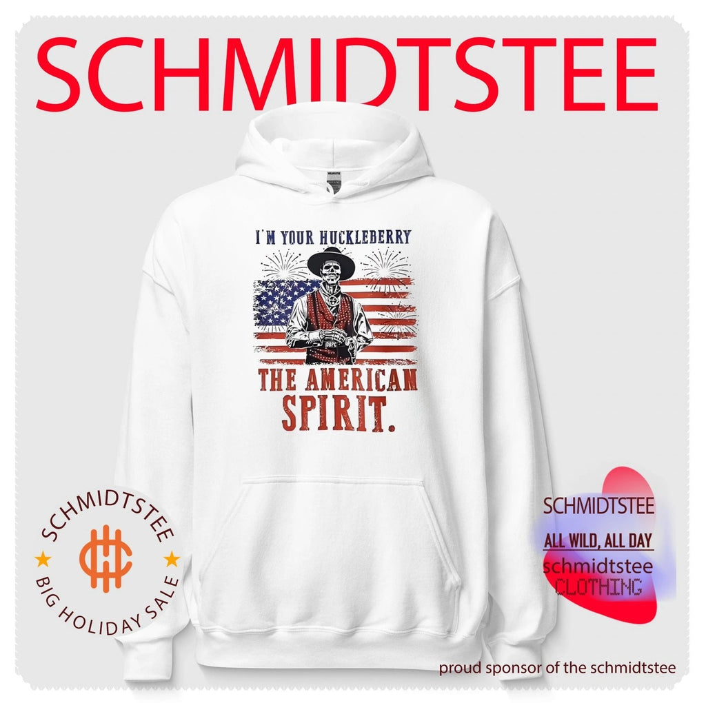 I’m your huckleberry the American spirit American flag shirt Unisex