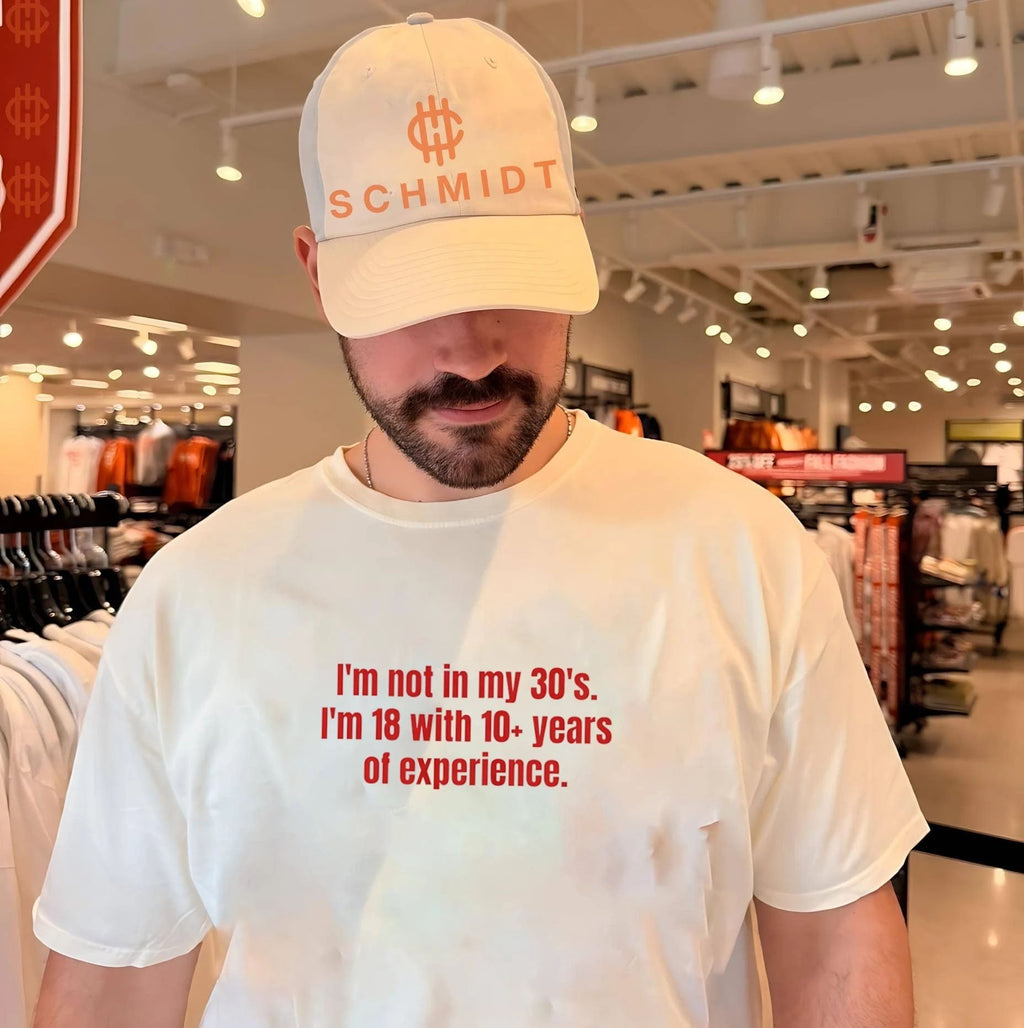 I’m Not in My 30s I’m 18 with 10+ Years of Experience shirt Unisex