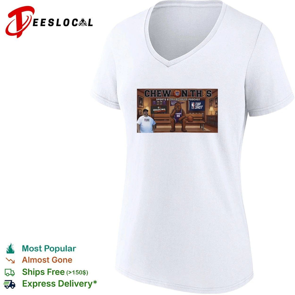 Chew on This Sports and Collectibles Podcast Sacramento Kings Chewbacca Unisex