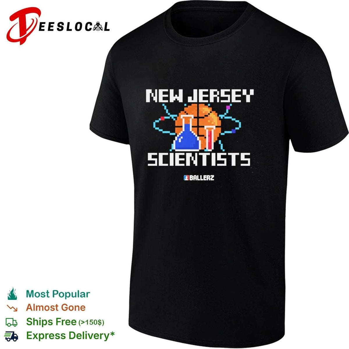 New Jersey Scientists Ballerz Basketball Unisex