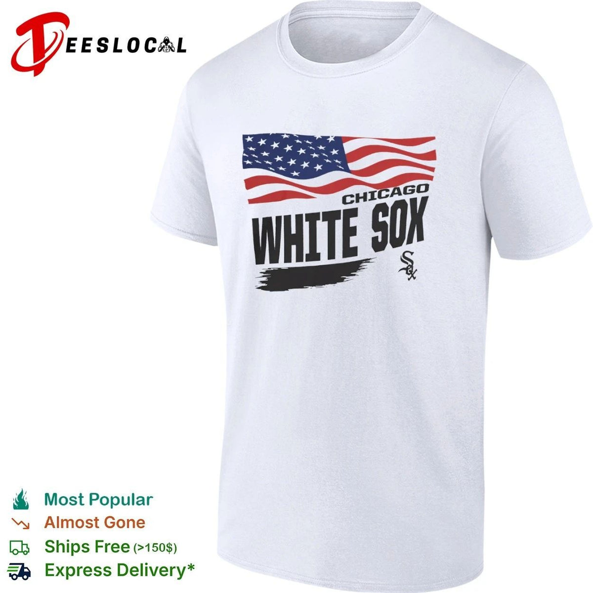 Chicago White Sox Waving Flag Starter Unisex