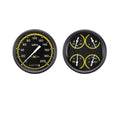 Classic Instruments AutoCross Yellow Two Gauge Set – 4 5/8″
