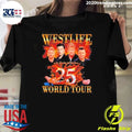 Westlife 25 Years of Hits World Tour 2026 Shirt