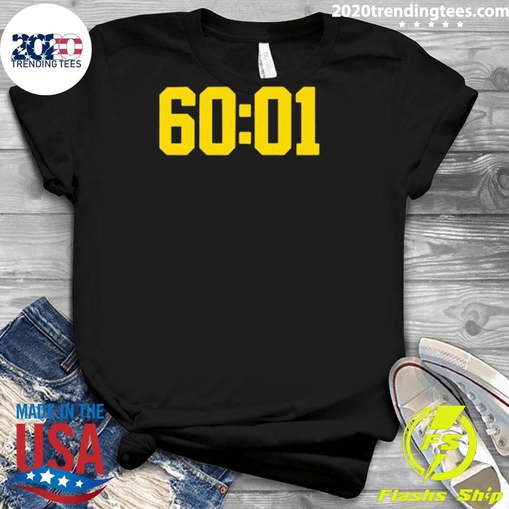 Michigan Wolverines 60 01 0 01 Second Shirt