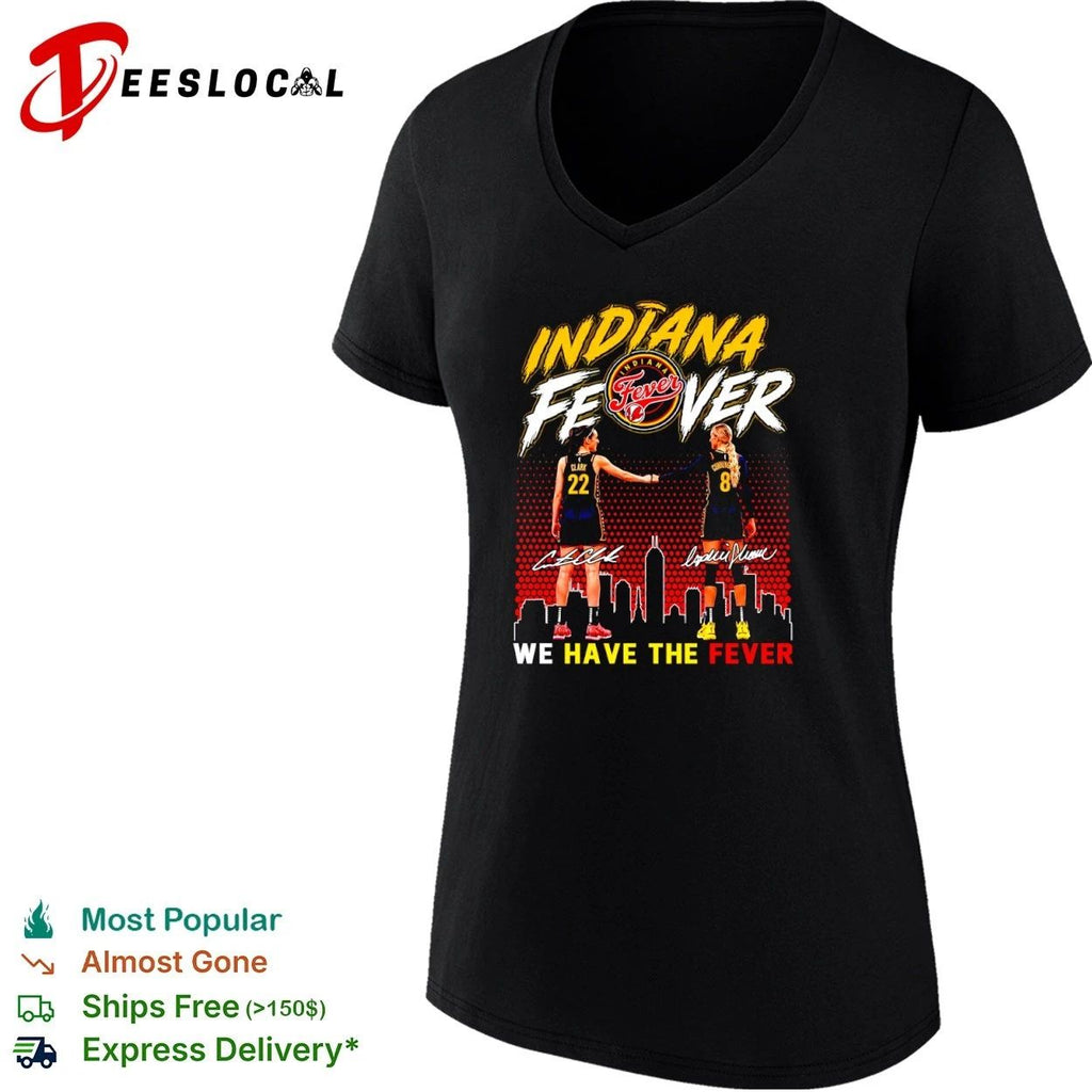 Caitlin Clark and Sophie Cunningham Indiana Fever We Have the Fever Unisex