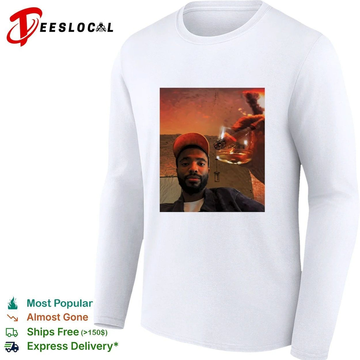 Mikal Bridges Phoenix Suns Cigar and Whiskey Glass Unisex