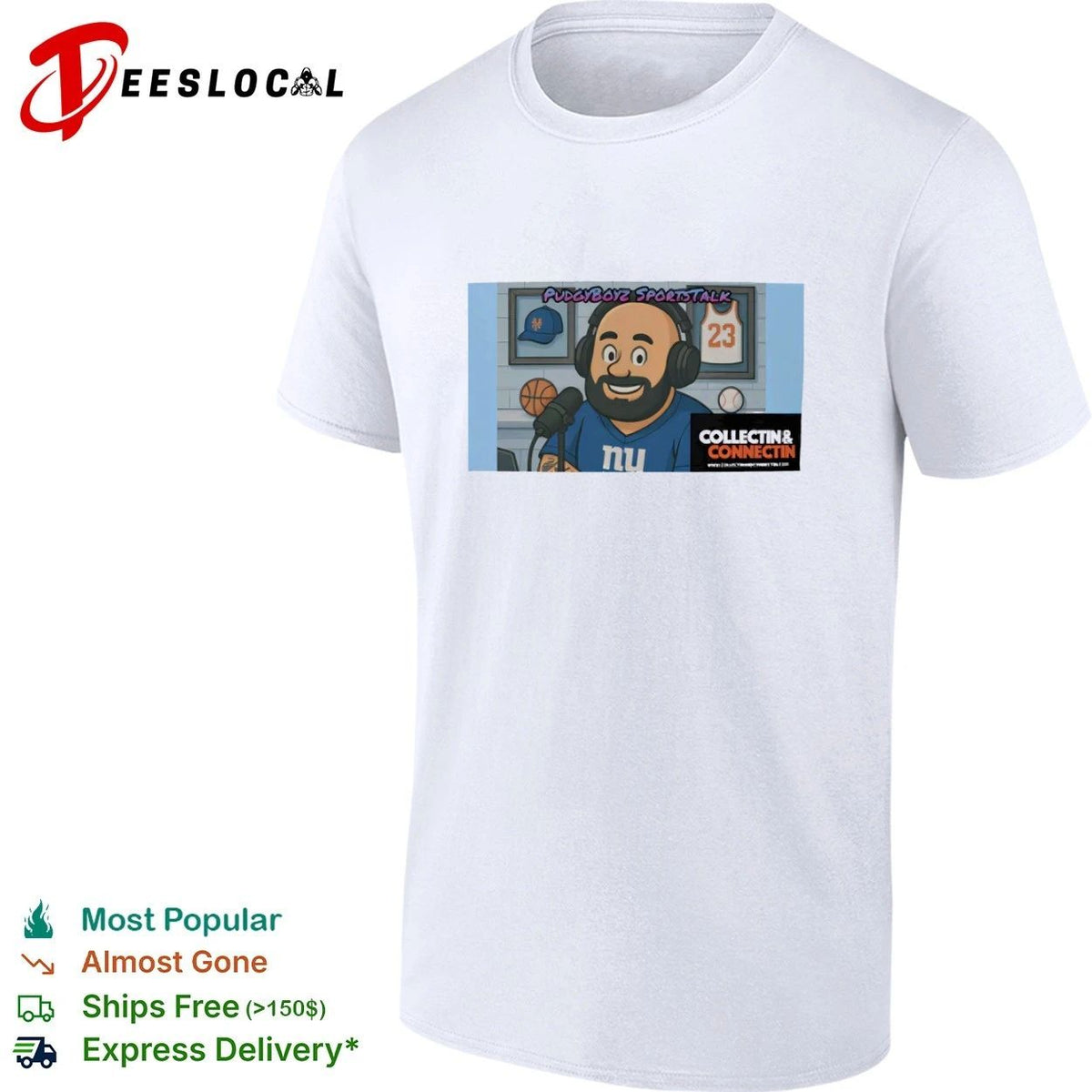 PudgyBoyz Sportstalk Collectin and Connectin Unisex
