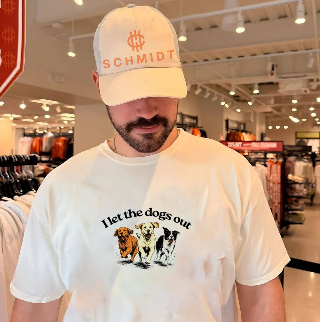 I Let the Dogs Out golden retriever labrador shirt Unisex