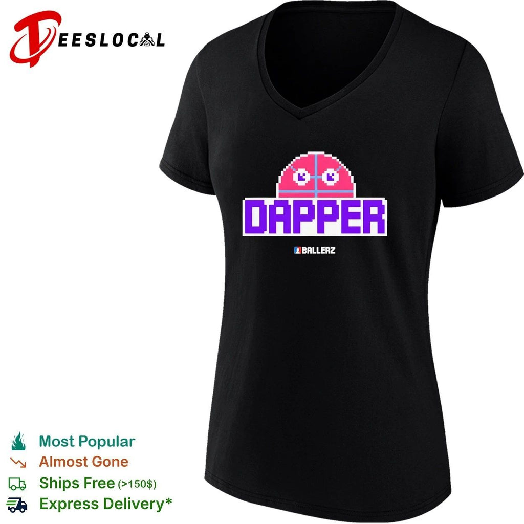 Dapper Ballerz pixel art gaming basketball Unisex