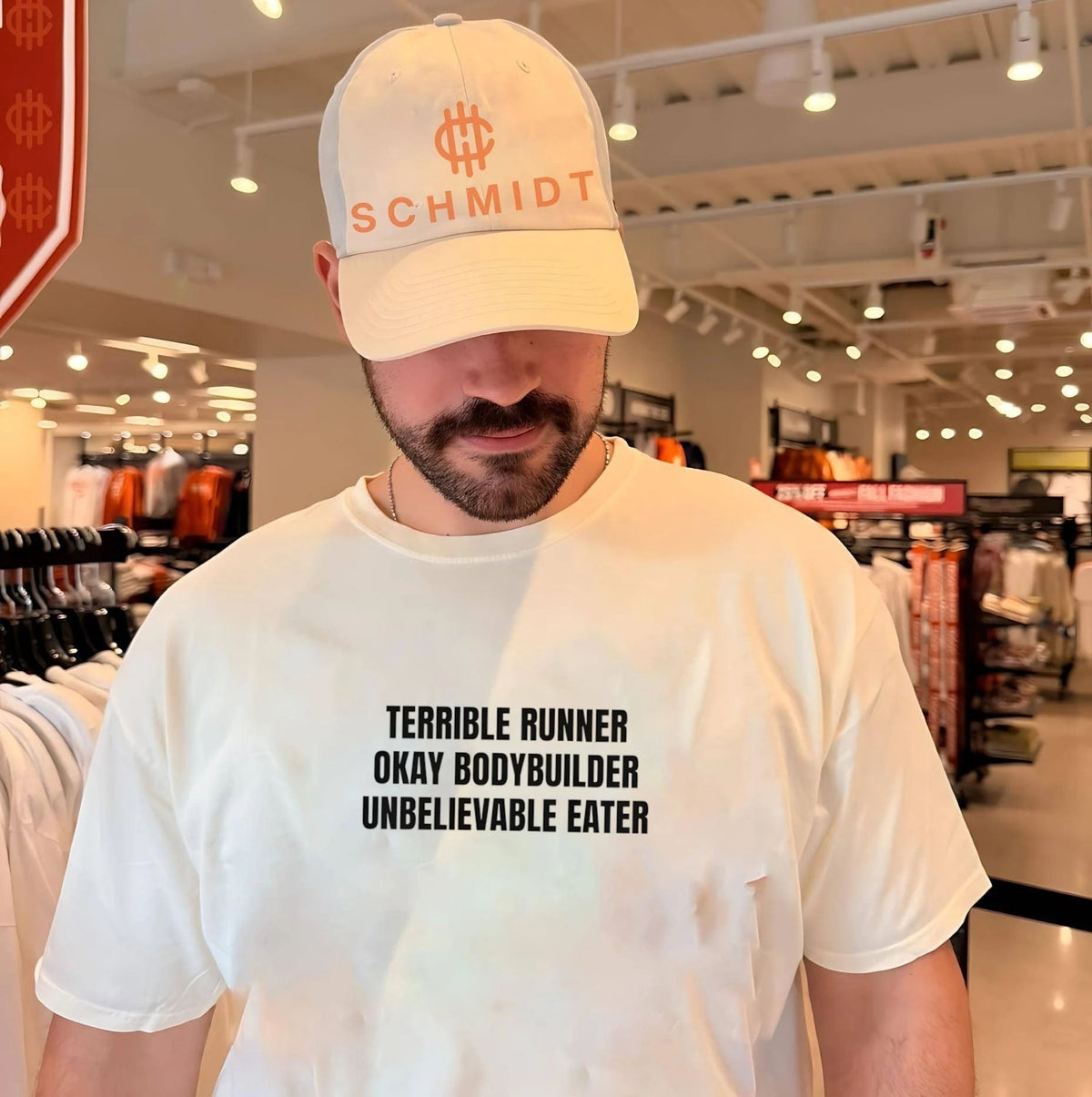Terrible Runner Okay Bodybuilder Unbelievable Eater shirt Unisex