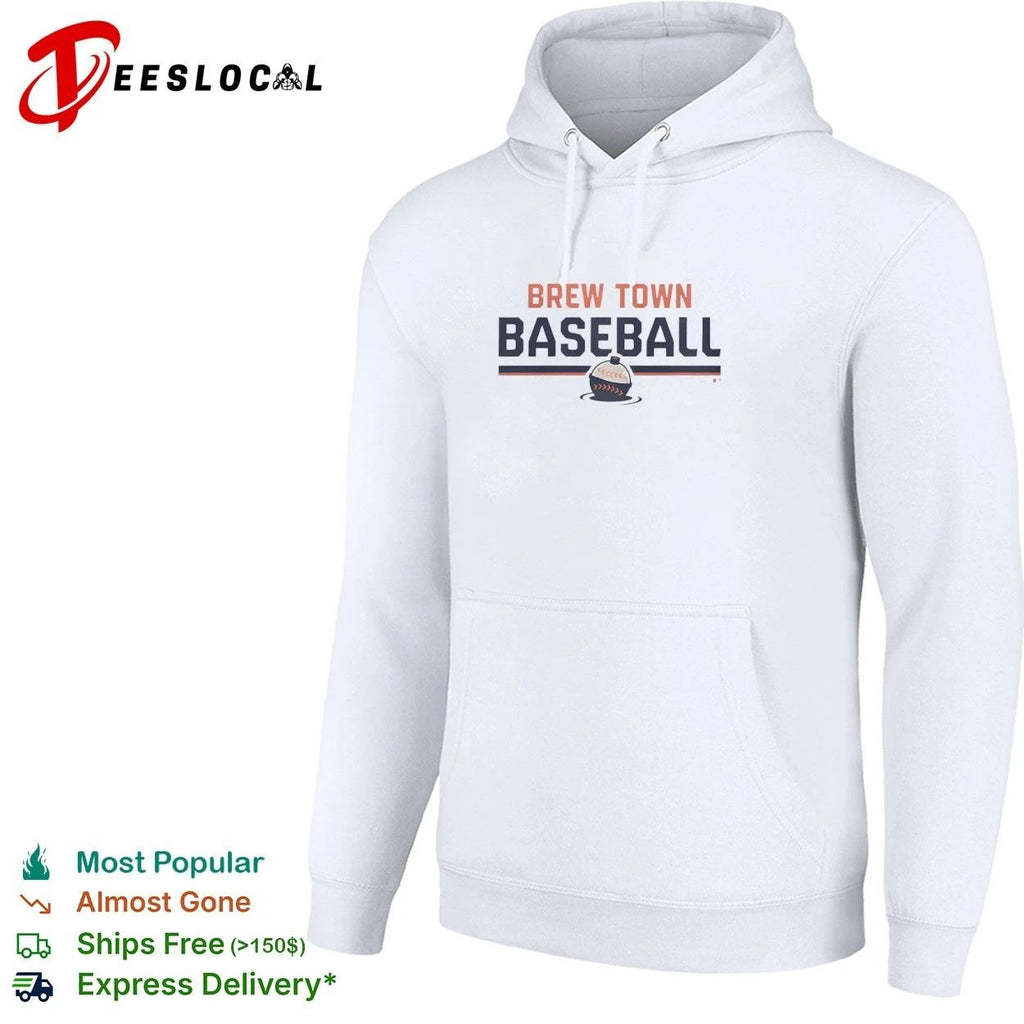 Brew Town Baseball Milwaukee Brewers Beer Unisex