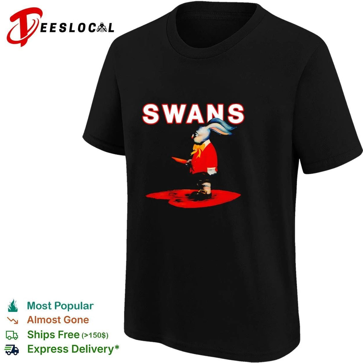 Swans Rabbit with Carrot Michael Gira Unisex