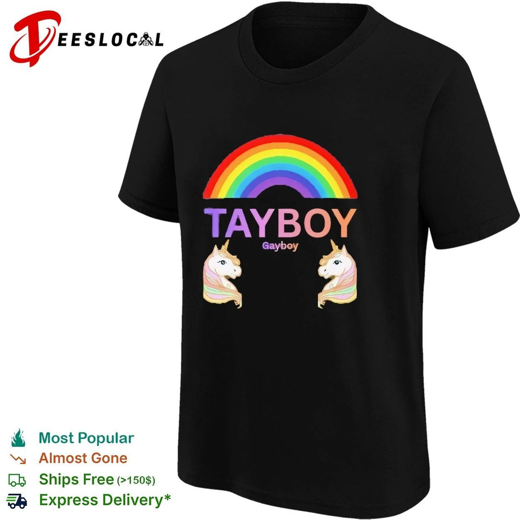 Tayboy Gayboy Unicorn Rainbow lgbtq gay pride Unisex